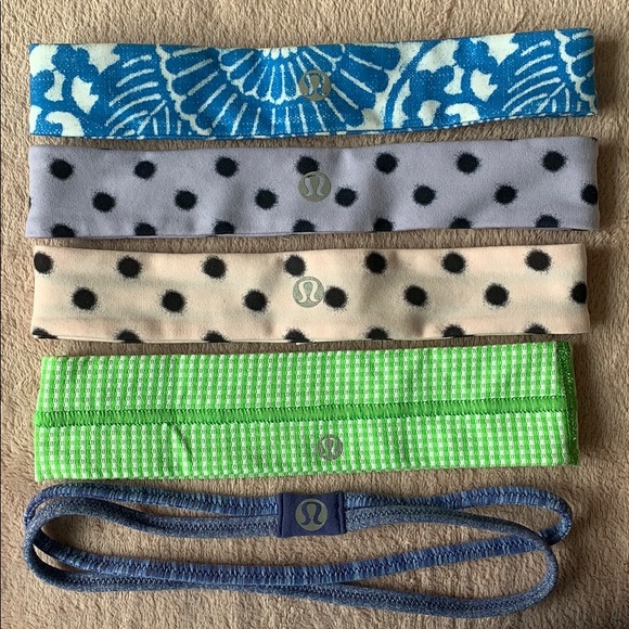 LULU LEMON HEAD Band LOT - Picture 1 of 1